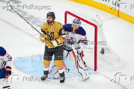 NHL: Stanley Cup Playoffs-Edmonton Oilers at Vegas Golden Knights