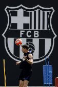 Entrenamiento del FC Barcelona