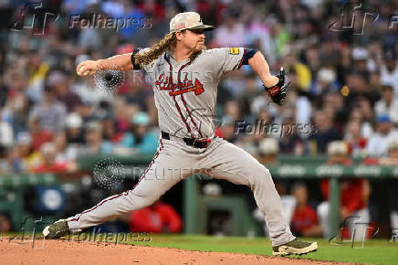 MLB: Atlanta Braves at Boston Red Sox