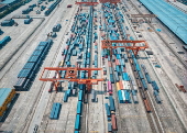 New International Land-Sea Trade Corridor Dry Port, in Chongqing