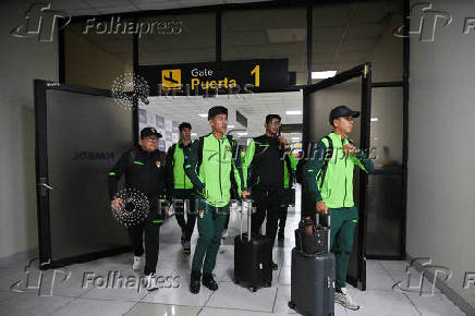 Bolivian soccer team back home after being held unexpectedly in Venezuela, in El Alto