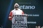 Fan Zone da Copa do Mundo de Clubes da FIFA na Praia de Copacabana.