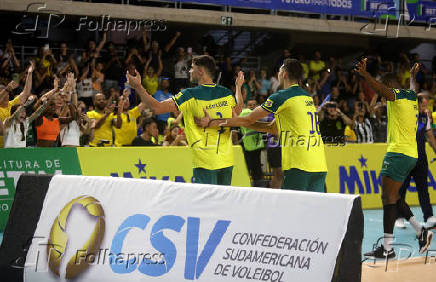 Brasil e Argentina pela Copa América de Vôlei Masculino Novos Talentos