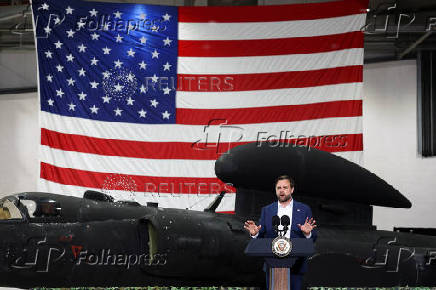 U.S. Vice President JD Vance visits RAF Fairford