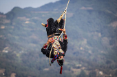 Tradición de la la danza del Palo Volador
