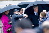 Visita de los reyes de Bélgica a Santiago de Compostela