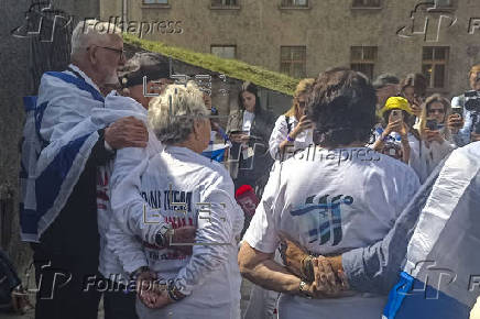 Marcha de los Vivos del campo de concentración nazi de Auschwitz