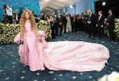 The Met Gala takes place at the Metropolitan Museum of Art in New York City