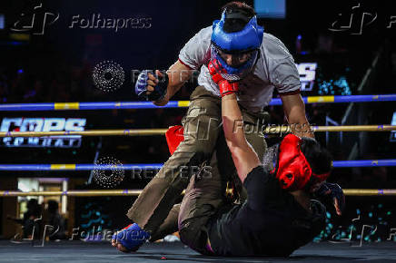 Cops Combat, Thailand's martial art competition for police officers nationwide, in Bangkok