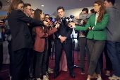Runoff candidate Nicusor Dan attends Romanian Business Leaders summit