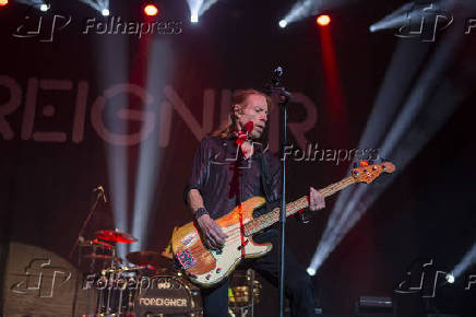 Banda Foreigner faz show em SP
