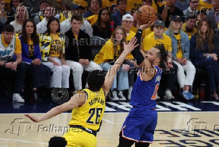 NBA: Playoffs-New York Knicks at Indiana Pacers