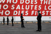 Protest against federal immigration sweeps, in Los Angeles