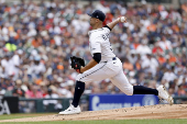 MLB: Cincinnati Reds at Detroit Tigers