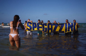 FIFA Club World Cup - Previews - Boca Junior fans at Miami Beach
