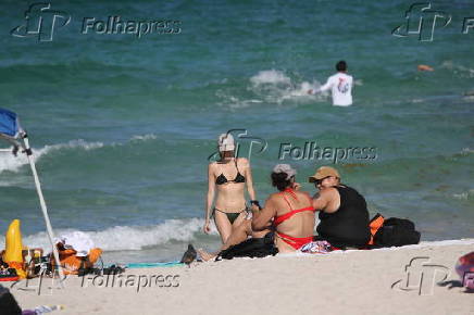 Ponto do píer da praia sul.