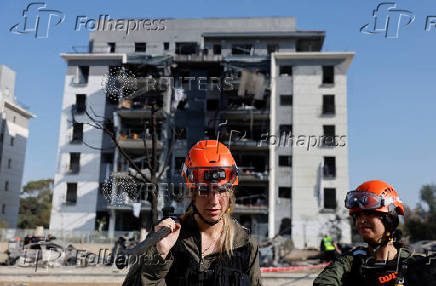 Aftermath of Iran's missile strike on Israel