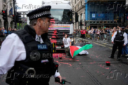 London celebrates the annual Pride Parade
