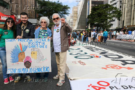 Manifestação contra o 
