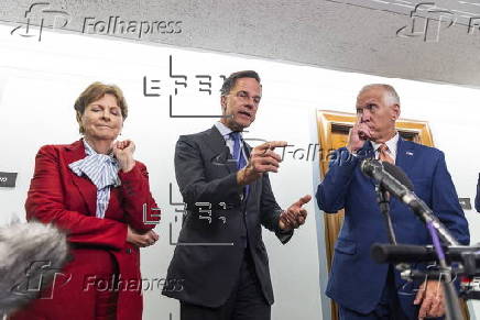 NATO Secretary General Mark Rutte speaks on Ukraine on Capitol Hill