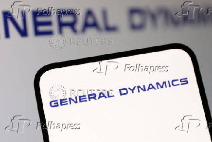 Illustration shows General Dynamics logo