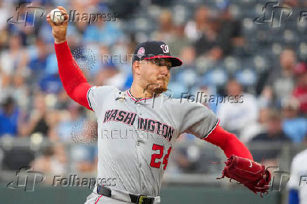 MLB: Washington Nationals at Kansas City Royals