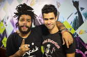 Vitin e Fábio Barroso no show do Melanina Carioca