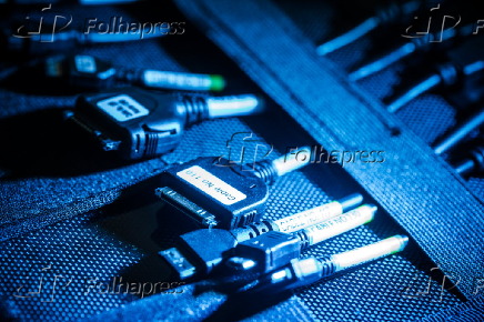 Detalhe da Ufed, da Cellebrite, é uma espécie de 