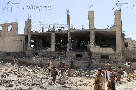 Aftermath of U.S. strike in Saada