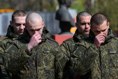 Russian conscripts in Rostov region depart for their garrisons