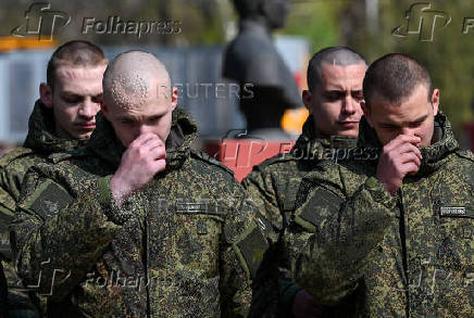 Russian conscripts in Rostov region depart for their garrisons