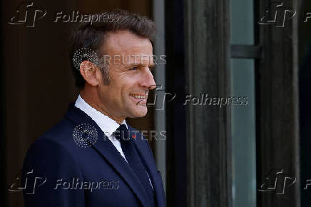 French President Macron meets Syria's President Ahmed al-Sharaa in Paris