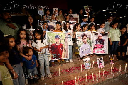 Candlelight vigil for the victims as India conducts military strikes in Pakistan