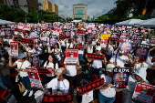Anti-child abuse protest in Taipei