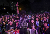 Show do cantor de Toni Garrido na Virada Cultural 2025