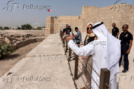 U.S. Homeland Security Secretary Noem visits Bahrain