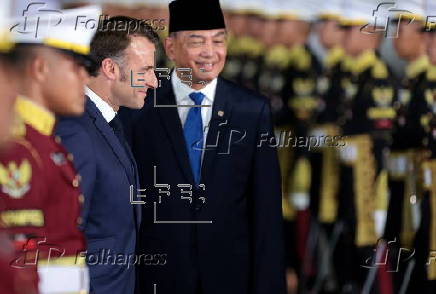 France's President Emmanuel Macron on state visit to Indonesia