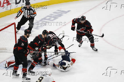 NHL: Stanley Cup Playoffs-Florida Panthers at Carolina Hurricanes