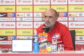 Soccer friendly international - Poland's press conference