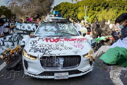 National Guard deployed by President Trump as anti-ICE protests continue in Los Angeles