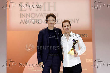 LVMH Innovation Award ceremony at VivaTech conference in Paris