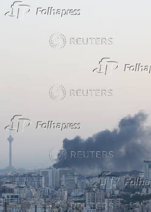 Iranian state broadcaster hit in Tehran