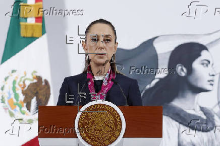 Rueda de prensa diaria de Claudia Sheinbaum en México