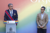 Acto 'Orgullo y Justicia' para conmemorar el Día Nacional del Orgullo LGTBI y el 20 aniversario del matrimonio igualitario