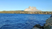 Smoke rises from wildfire in southern France