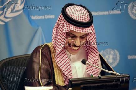 Coletiva de imprensa para a solução pacífica da questão da Palestina e sobre a implementação de uma solução de dois Estados.