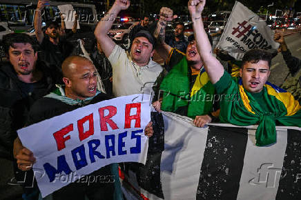 Bolsonaristas fazem protesto na Av. Paulista - SP