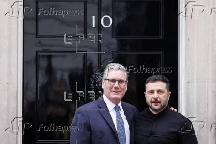 UK Prime Minister Starmer meets Ukrainan President Zelensky ahead of Trump–Putin talks in Alaska