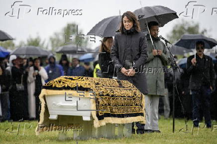 Funeral for Tamima Nibras Juhar in Oslo