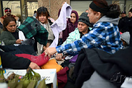 Food pantry is busy, weeks into the continuing U.S. government shutdown, in Commerce City